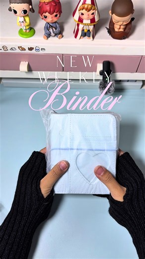 setup my new m7 binder with me! It will be my weekly binder from now on. It’s so cuuuute! 🥹 #cashstuffing #budgeting #cashstuffingasmr #fyp #fyppppppppppppppppppppppp