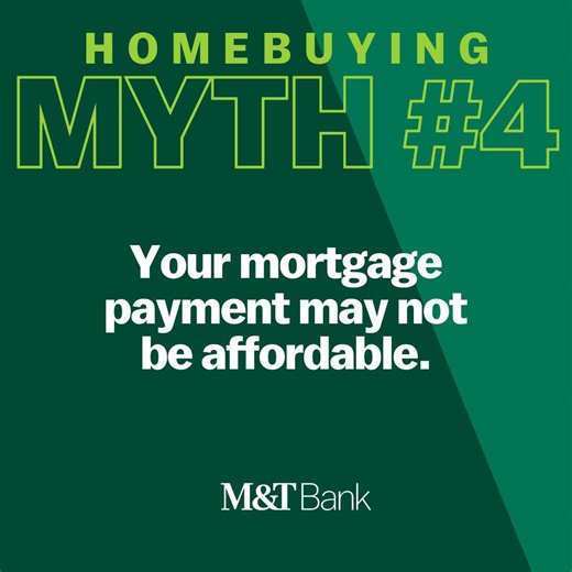 Why rent when you could own and build equity? Let’s bust myths and bring clarity to your homebuying journey. Compare the costs of renting and owning: https://www.mtb.com/personal/mortgages-and-loans/mortgage/mortgage-resource-center/mortgage-calculators/rent-vs-own | M&T Bank