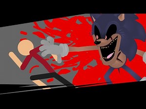 Lord X kill animation // sonic.exe // stick nodes animation