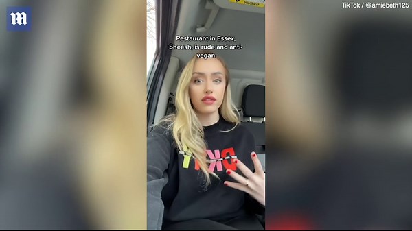 TikToker Amie-Beth claims Essex restaurant Sheesh refused her non-meat options