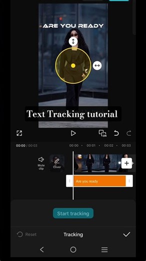 Text Tracking Tutorial in Capcut 🤯🔥 #capcut #tutorial #edit
