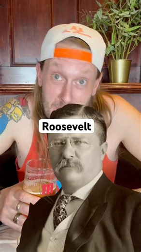 Theodore Roosevelt was an absolute legend! #pubdad #americanhistory #historyfacts