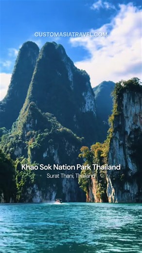 🌿🏞️ Khao Sok National Park - Thailand’s Wild Paradise 🇹🇭
