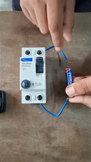 how to RCCB mcb checking / Rccb kaise check kare #shorts #Rccb #electrician #shortvideo