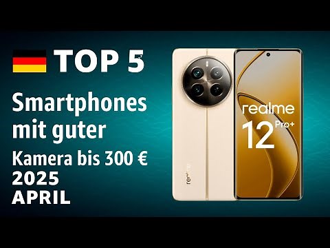 TOP-5: Smartphones with good cameras up to €300 – Test 2025!