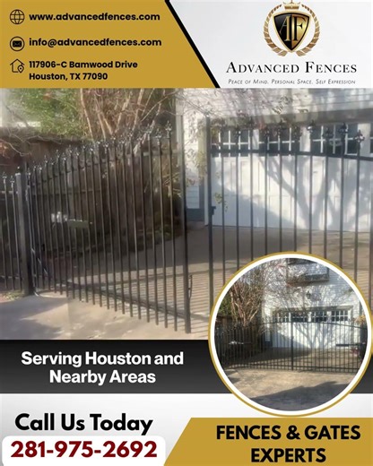 Expert Gate Repair, Refurbishment and Fencing Service in Houston!