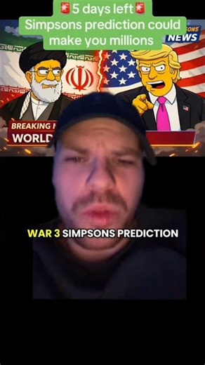 war 3 Simpsons prediction #SimpsonsPredictsTheFuture TheSimpsons #WorldWar3
