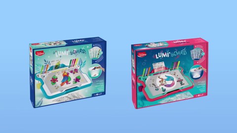 Maped Creativ - Lumi'Board - Light Projection Drawing & Tracing Board - 63 Piece Set - Enhances Precision - Fun Learning Experience - Boosts Artistic Creativity