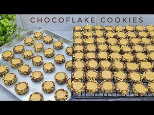 CHOCO FLAKE COOKIES DELICIOUS CHOCOLATE PEANUT COOKIES