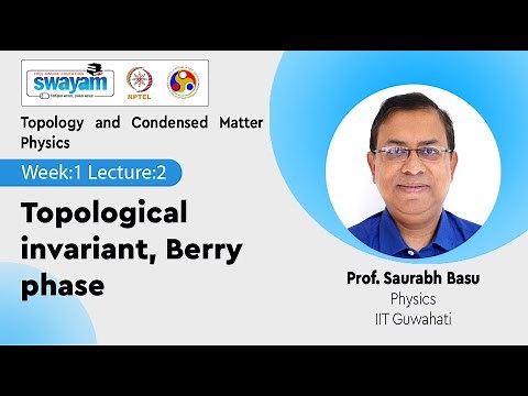 Lec 2: Topological invariant, Berry phase