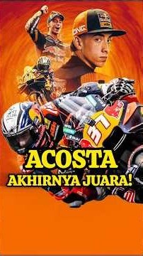 56 STARTS LATER, ACOSTA FINALLY WINS! #pedroacosta #motogp
