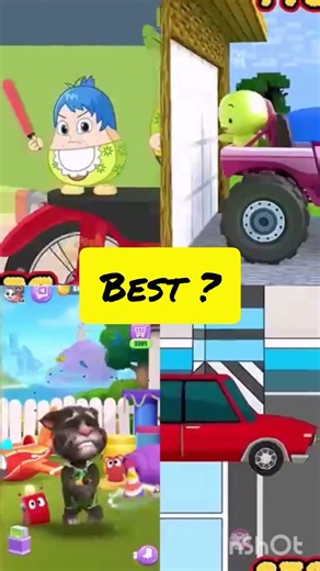Parking A Car 🚗 (p2) (Animation Meme) #memes​​ #shorts​​ #mytalkingtom2​