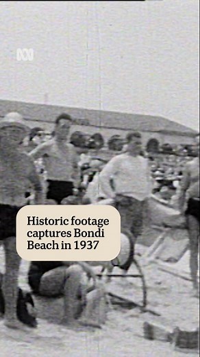 🏄📖 The more things change... Here’s what Sydney’s Bondi Beach looked like in 1937. Bondi has been a public beach since 1882 and is home to Australia's oldest surf live saving club - the Bondi Surf Bathers' Life Saving Club. Bondi Pavilion (an exterior can be seen at the beginning of the video) officially opened in 1929, less than ten years before this footage was filmed. 📲 Choose your news on the ABC NEWS app and stay in the know via the link in our bio. #ABCNewsNSW #History #Bondi #BondiBeac