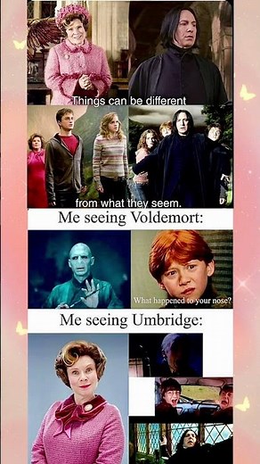 Umbridge vs Voldemort 😭 Who’s Really More Terrifying? Harry Potter Meme #shorts #harrypotter #memes