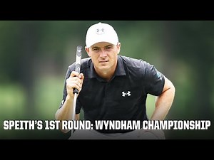 Jordan Spieth's ROUND 1 Wyndham Championship [FULL HIGHLIGHTS] | Golf on ESPN