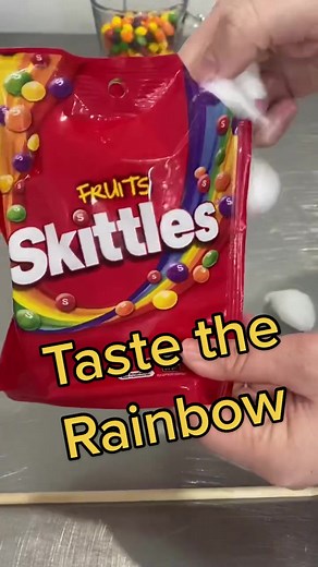 Colorful Skittles Cake Decorating Tutorial