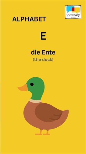 Der Buchstabe E 🐘🥚🪣 #deutschlernen #deutsch