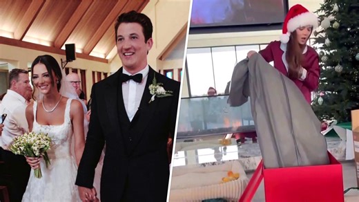 Miles Teller Surprises Wife Keleigh With New Wedding Dress