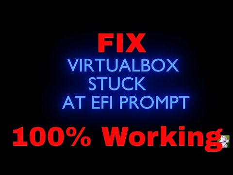 Virtualbox STUCK at EFI Prompt: Install from ISO to BOOT - TRY THIS FIX 100% WORKING (Mac OS Sierra)