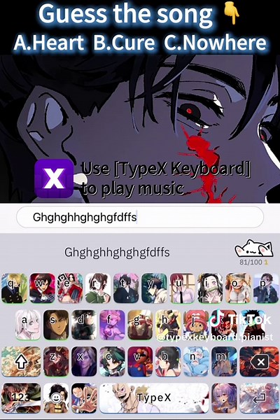 I tried my best... can you guess the song 🎶 #ivan #alienstage #keyboard #TypeXkeyboard #fyp