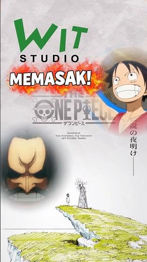 The One Piece by Wit Studio is super hot! #onepiece #witstudio