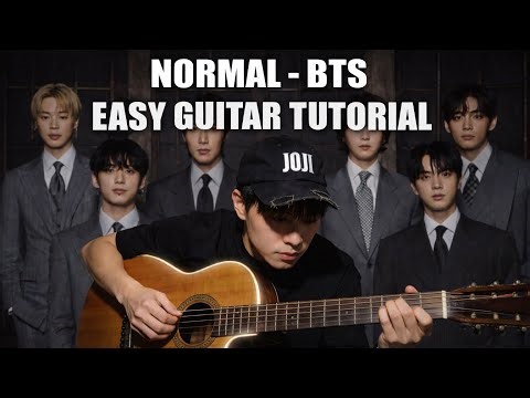 Normal - (BTS) | Easy Guitar Tutorial |