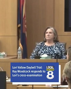 Testimony continued in the Lori Vallow Daybell murder conspiracy trial taking place in Phoenix on Thursday. The trial took several emotional turns as Kay Woodcock took the stand late Thursday afternoon. Kay is the sister of Lori's 4th husband, Charles Vallow, and the biological grandmother of "JJ" Vallow. Lori has already been found guilty of killing JJ, along with her daughter Tylee Ryan in Idaho. During Lori's cross-examination, Kay had several blunt answers for the convicted Idaho murderer. T