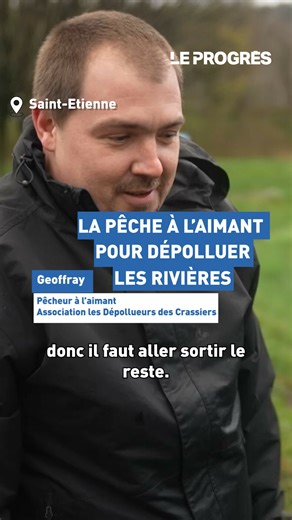 🎣 🧲 Ces passionnés pêchent non pas avec un hameçon mais avec un aimant capable de soulever entre 800 et 1 600 kg. Mais à quoi ça sert ? Extraire des déchets lourds qui encombrent nos lacs et nos rivières comme cette carcasse de voiture. Cette association de la Loire a décidé de s'adonner bénévolement à cette pêche physique. Une façon de dénoncer la pollution. Tous les objets récoltés sont ensuite triés et envoyés à la déchetterie. #pêche #Pêcheàlaimant #Magnetfishing #Loire #SaintEtienne | Le 