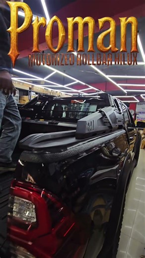 Proman Hilux Motorized Rollbar Installed @costuless4x4 #shorts #ytshorts #youtubeshorts #uttrakhand