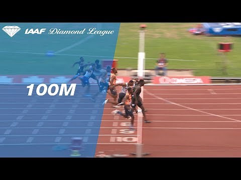 Christian Coleman 9.94 Wins Men's 100m - IAAF Diamond League Birmingham 2018