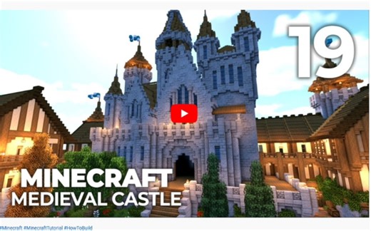 【BlueNerd】Minecraft:如何建造一座中世纪城堡part.19