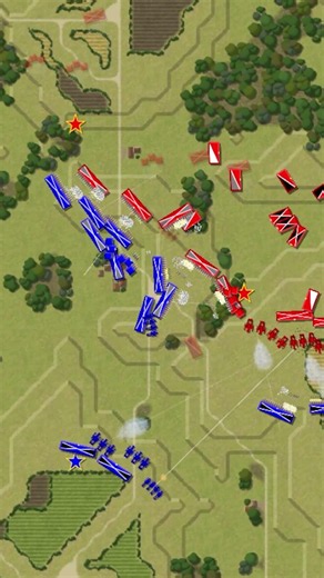 One Move BROKE Red's Entire Line!! - Lines of Battle