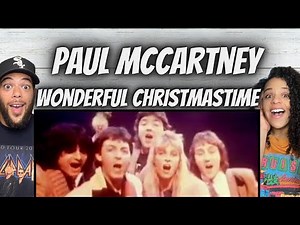 LOVE IT!| FIRST TIME HEARING Paul McCartney - Wonderful Christmastime REACTION