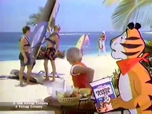Tony The Tiger Frosted Flakes 1987