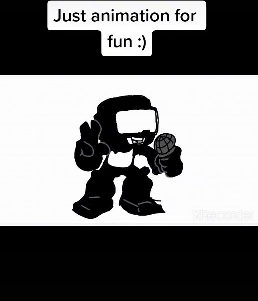 Tankman on one pose (Friday night funkin Animation)#fnf #fridaynightfunkin