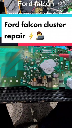 Ford Falcon Instrument Cluster Repair