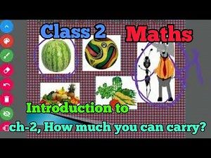 Class 2 Maths | Chapter 3 | How much can you carry?
