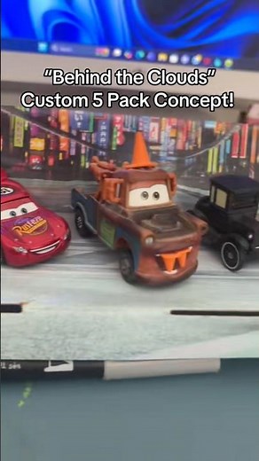 Disney Cars “Behind The Clouds” 5-Pack Diecast Concept