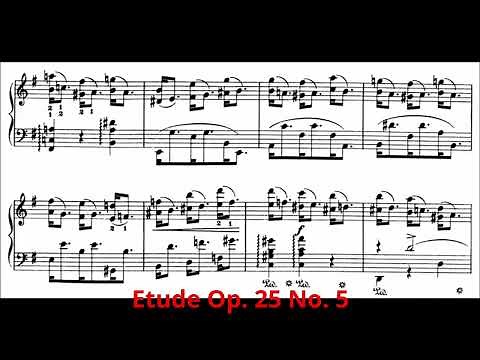 All Chopin Etudes: Ranked by Difficulty