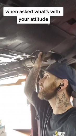 I don't have attitude I have personality #automotive #mechanic #attitude | Auto Tech