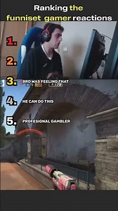 Ranking the funniest gamers reactions