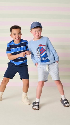 Meet the Crew Kids. We borrowed our latest models from their grown-ups at Head Office, then went behind the scenes with an exclusive Q&A… | Crew Clothing Company