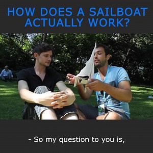 Most People Don't Know How a Sailboat Works ( Do You?) 🤔 | Veritasium