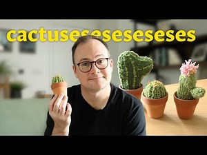 How to knit a cactus