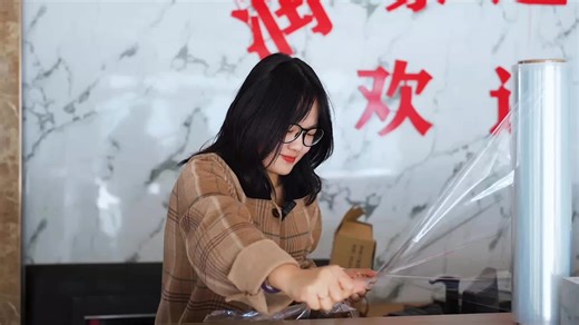 The quality of this PE film is quite good #pefilm #madeinchina #packing