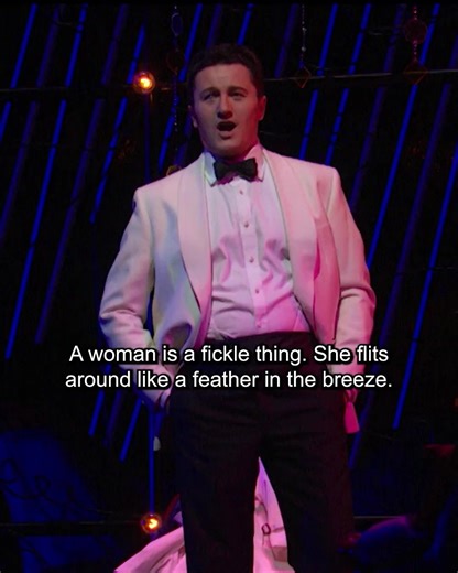 4.5K views · 35 reactions | The final installment of The Metropolitan Opera's Summer Encore series returns to theatres this week: Michael Mayer’s Las Vegas–inspired take on Verdi’s Rigoletto. Take a look into the production as tenor Piotr Beczała sings an excerpt from the Duke of Mantua’s Act III aria, “La donna è mobile.” Relive the full performance on August 13 only—tickets on sale at https://hubs.la/Q03CfTv_0! ️ | Fathom Entertainment | Facebook