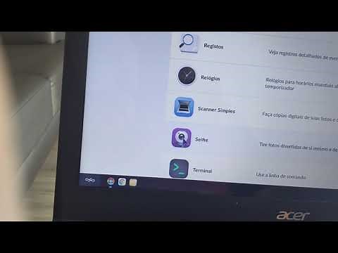 Como acessar a câmera do nootbok Acer com sistema operacional endlles