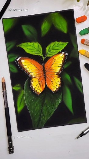 ❤️ Easy Tricks Drawing 🦋 ✨️🎨 #art #drawing #viral #trending #myartacademy #facebookviral #trendingreelsvideo #trend #softpastel #reelsfacebook #viralreelschallenge #facebookreelsviral | My Art Academy