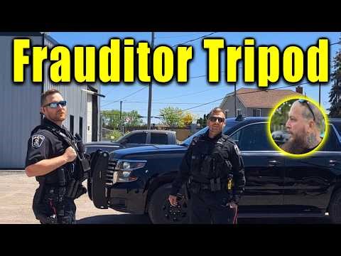 Frauditor Tripod at Towing Company's police show up