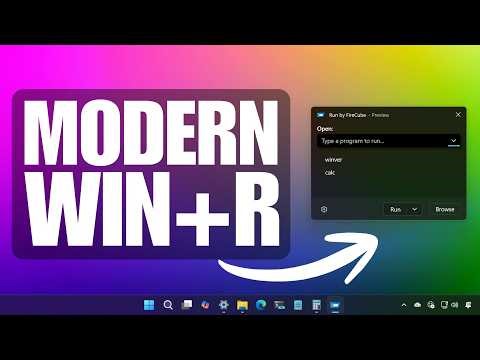 This Run (Win+R) Dialog is Better than the One on Windows 11